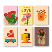 Love & Floral Mini Set