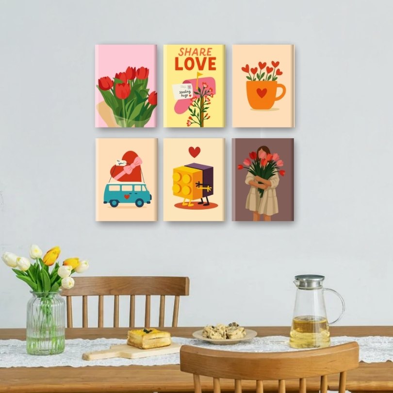 Love & Floral Mini Set