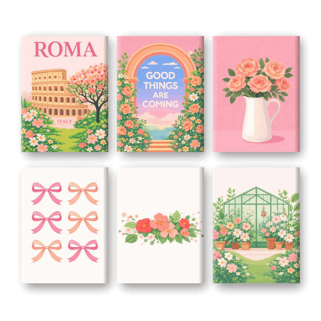 Rome in Bloom: Spring Mini Set