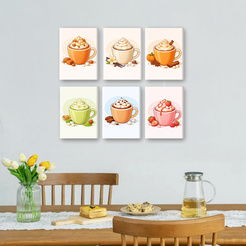 Sweet Latte Collection | Mini Paintings