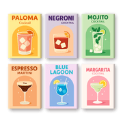 Vivid Cocktail Celebration Set