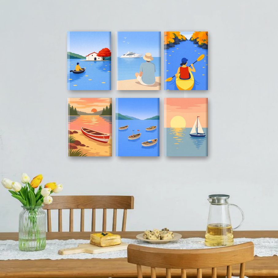 Serene Water Landscapes