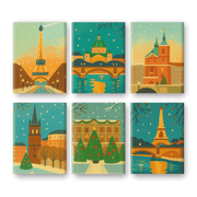 Winter Cityscape Wonders