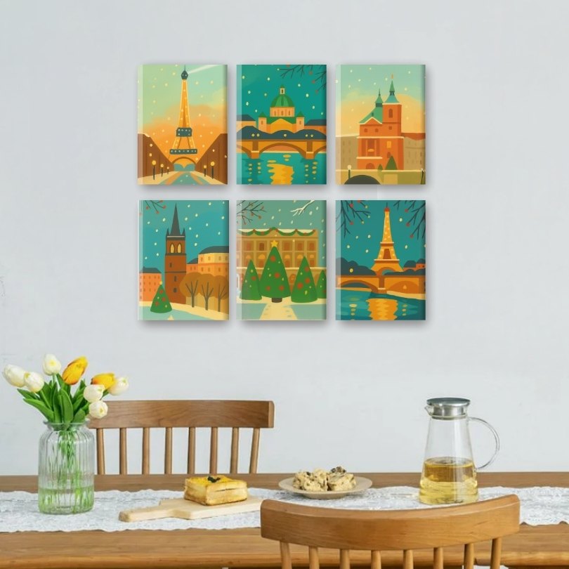 Winter Cityscape Wonders