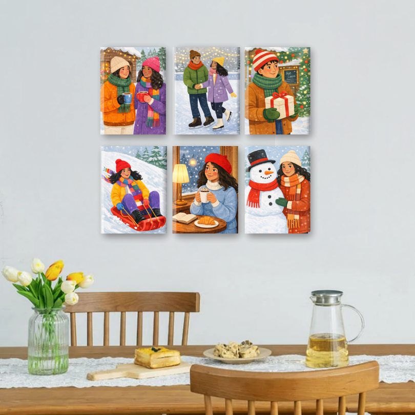 6 Mini Winter Wonderland