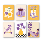 Yellow & Purple Vibe Mini Collection