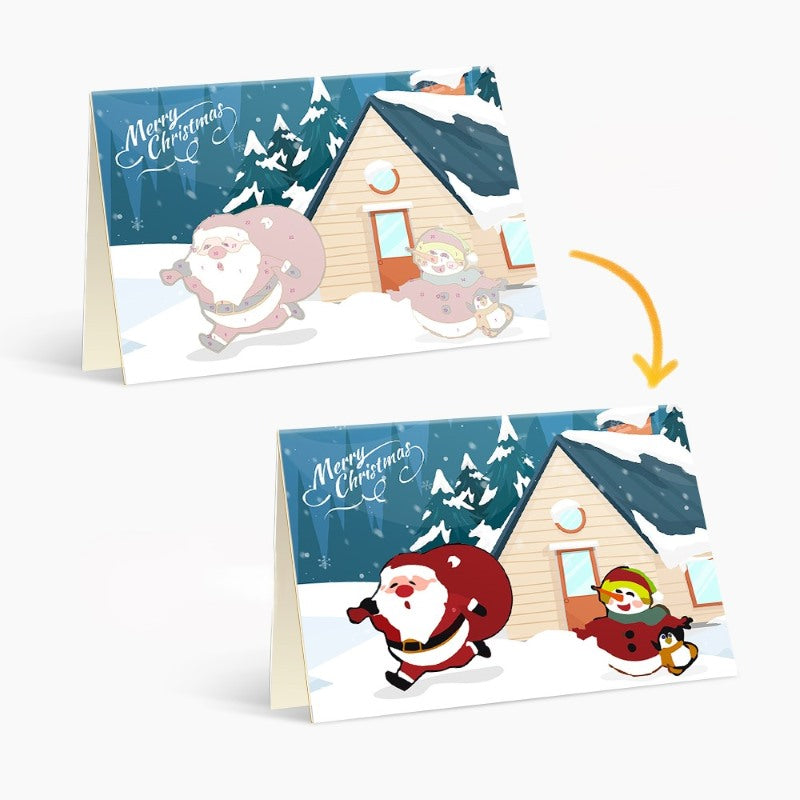 Festive Wishes Cards - Set B