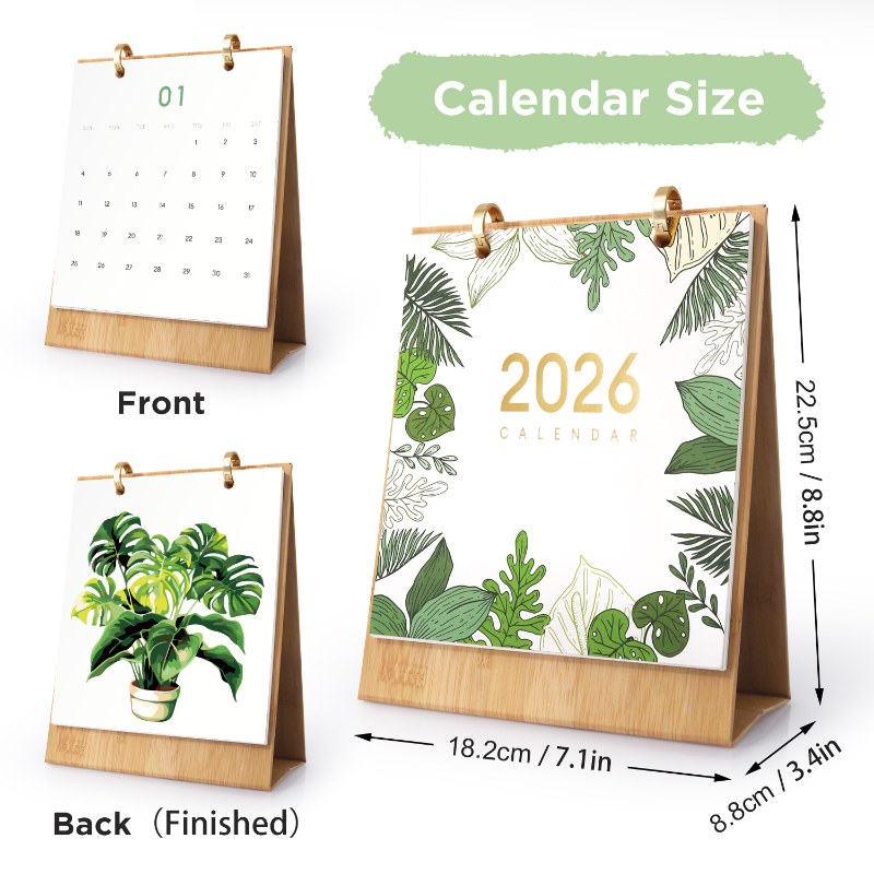 Blooming Days Desk Calendar