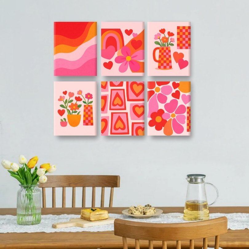 Love & Floral Abstract
