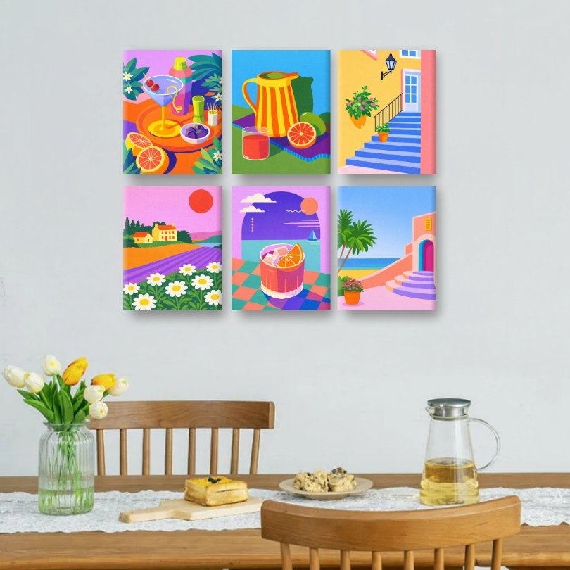 6 Mini Sun-Kissed Summer Scenes