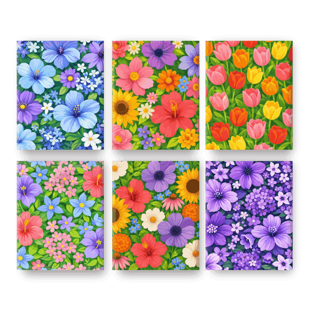 Vibrant Bloom Fields