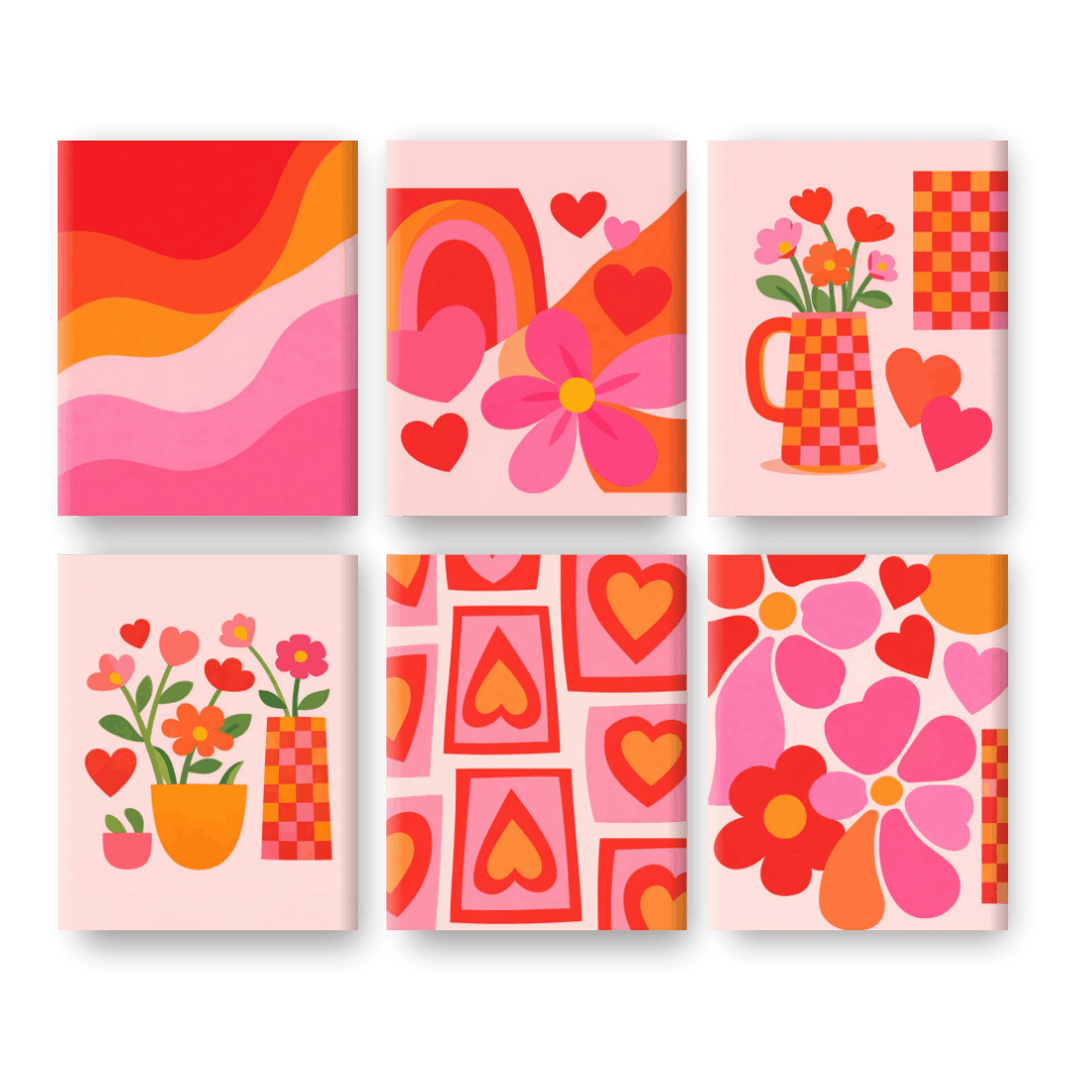 Love & Floral Abstract