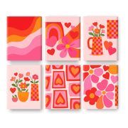 Love & Floral Abstract