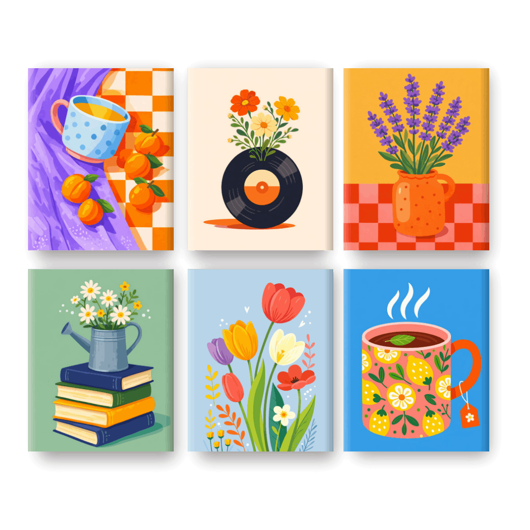 Cozy Floral Moments