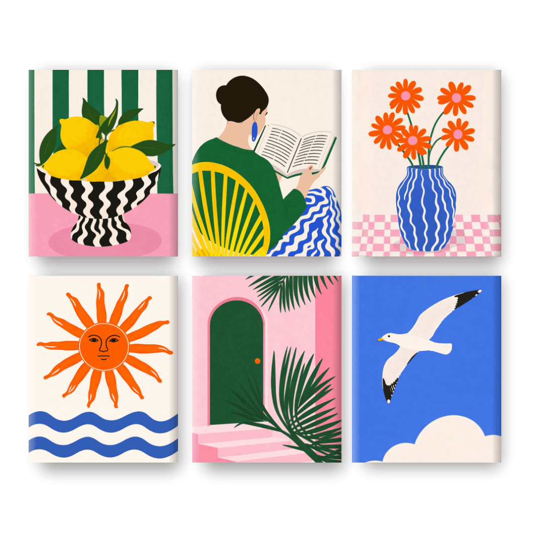 Mediterranean Sunshine Scene