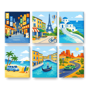 Wanderlust: Travel Dreams Mini Set