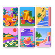 6 Mini Sun-Kissed Summer Scenes