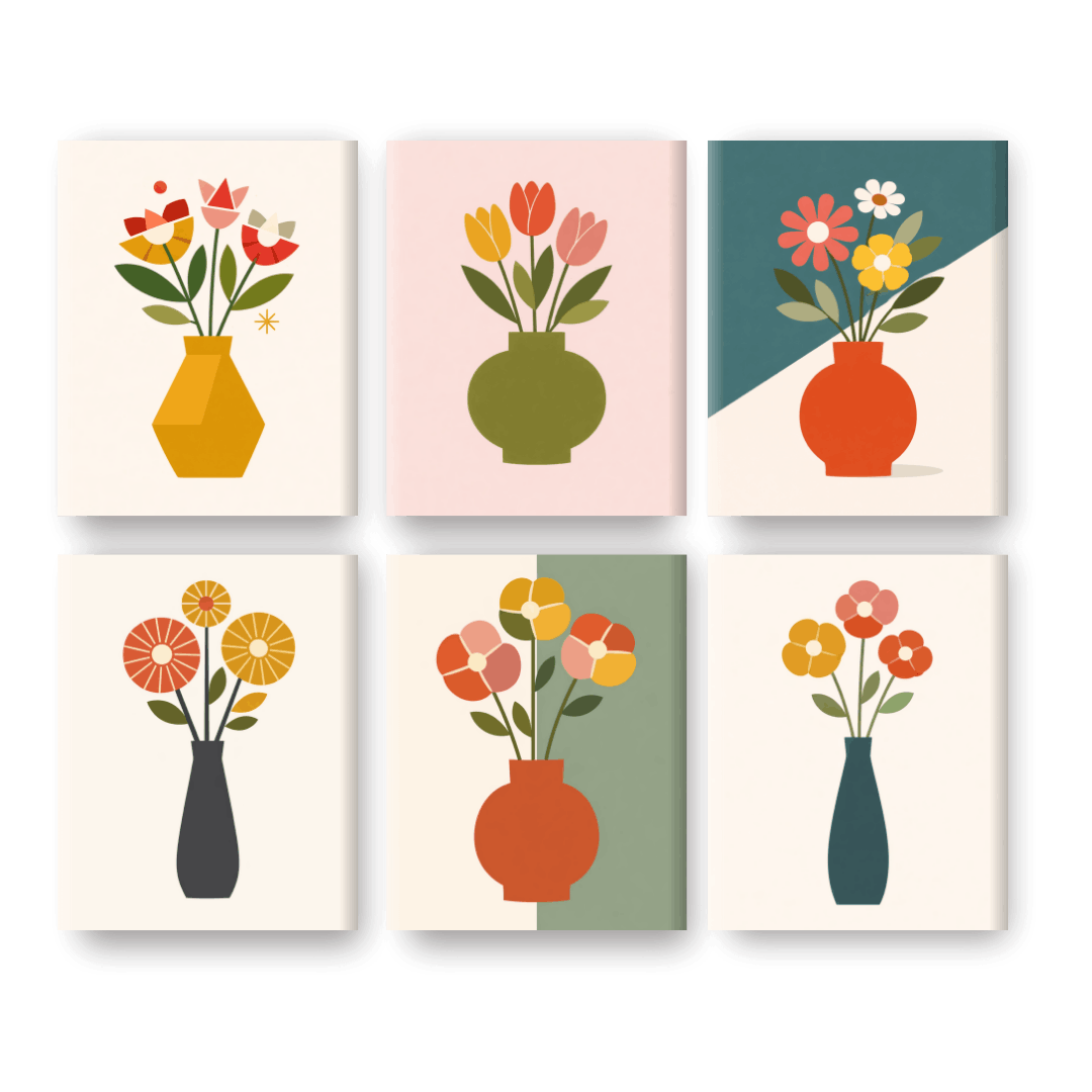 Elegant Floral Vases