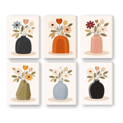 Elegant Botanical Vases