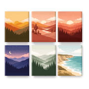 Scenic Mini Landscapes