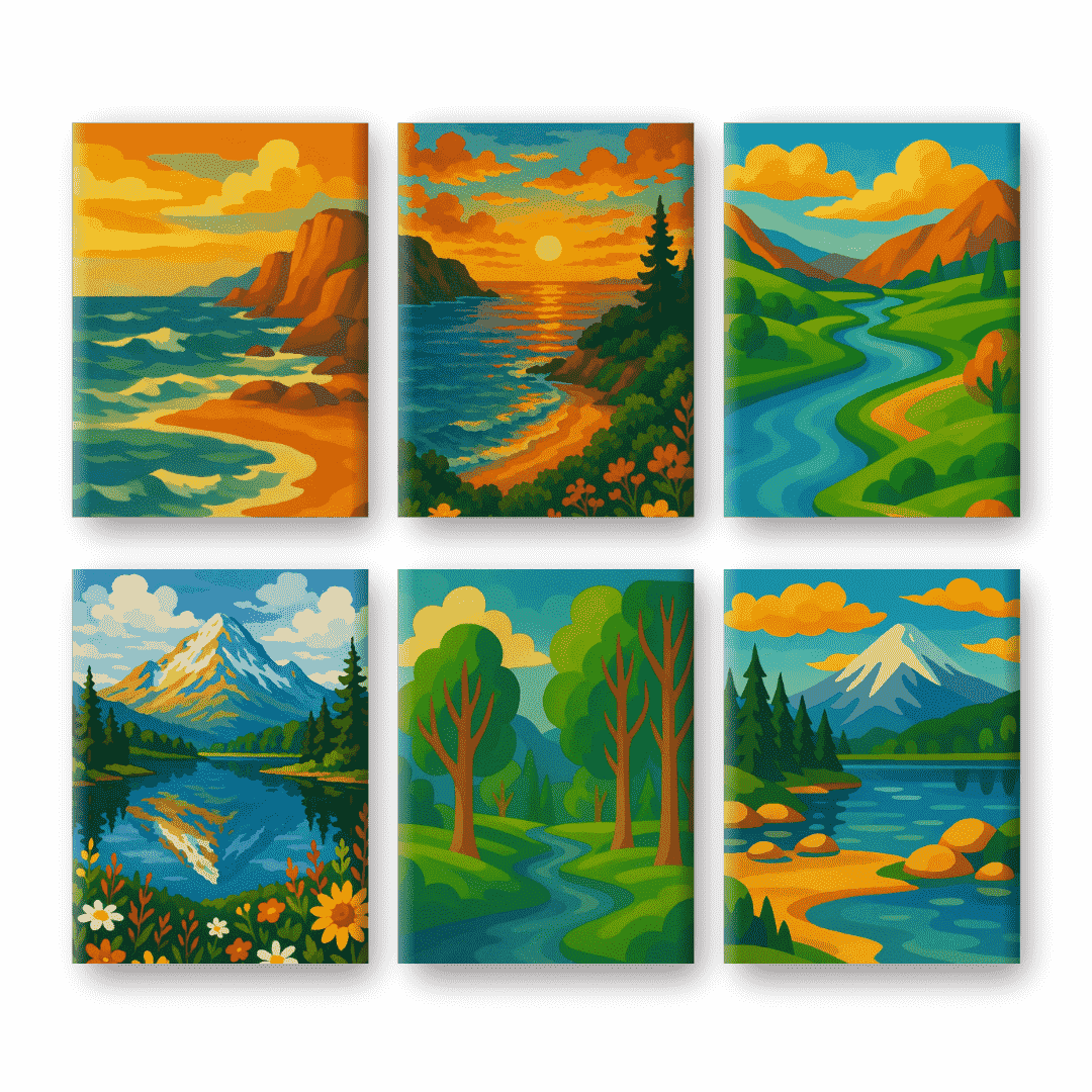 Scenic Serenity Mini Set