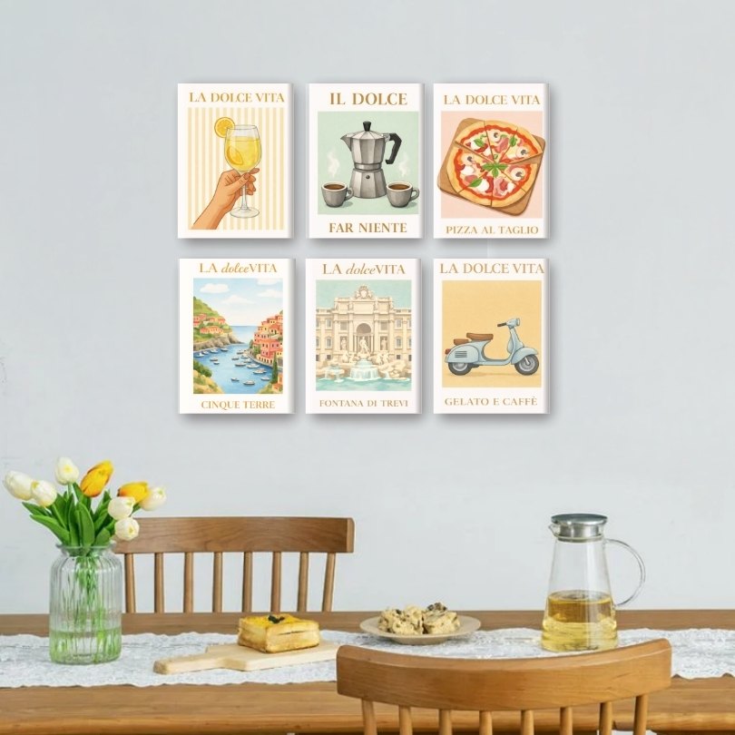 Italy in a Frame Mini Set