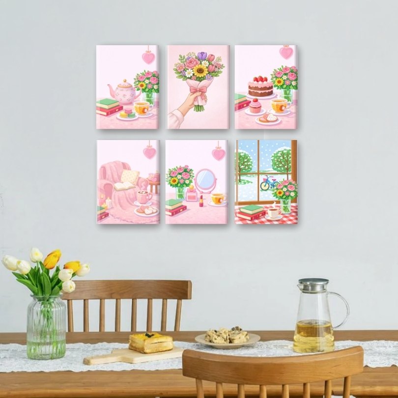 Peaceful Blooms & Gentle Moments