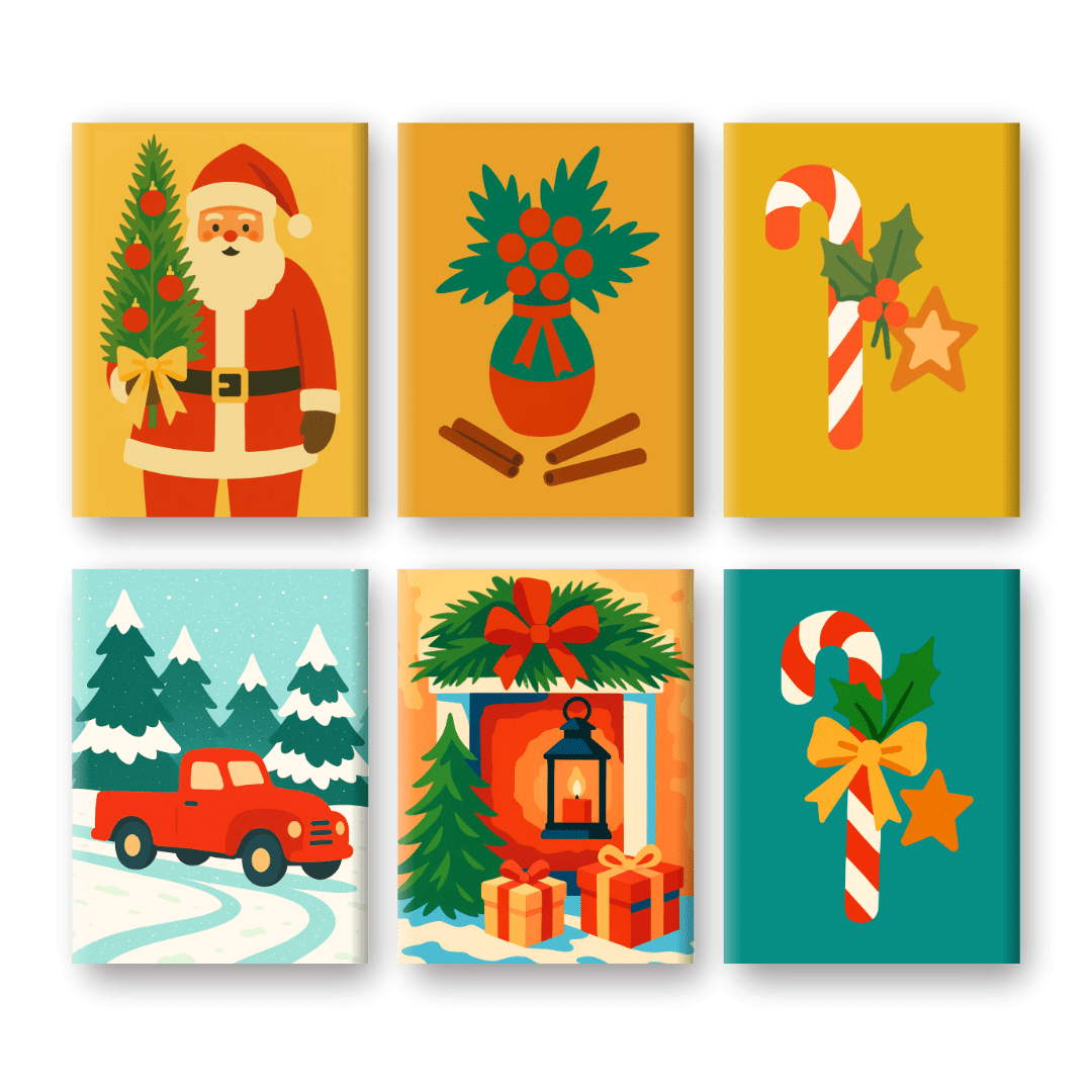 Santa's Joy: Mini Holiday Cheer