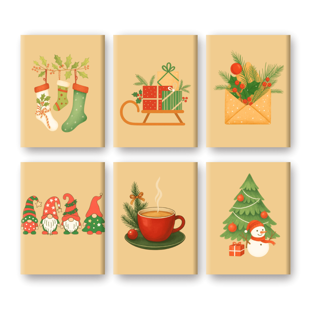 Cozy Christmas: Warmth & Coffee Set