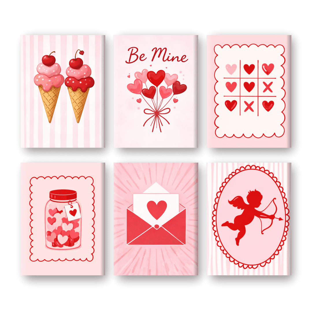 Hearts & Love Cupid
