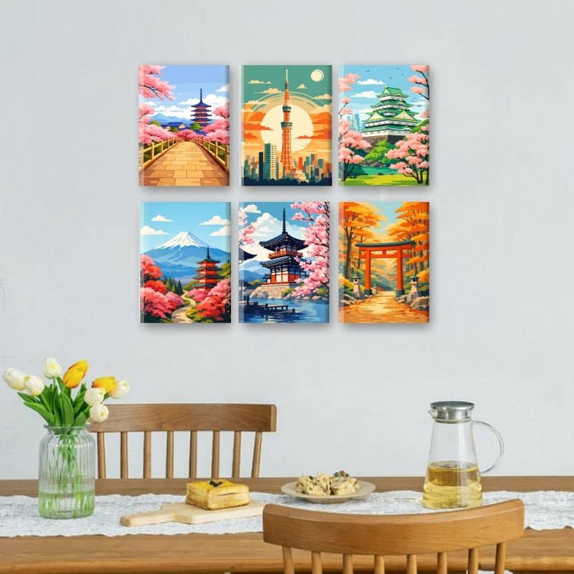 Japanese Serenity Mini Set | Paint by Number