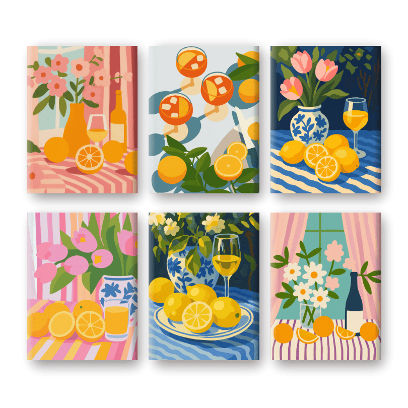 Floral & Refreshing Drinks Set