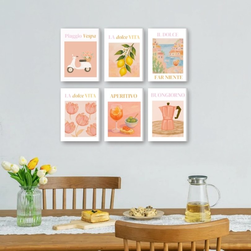 Italian Vibes: Mini Painting Set