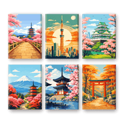 Japanese Serenity Mini Set | Paint by Number