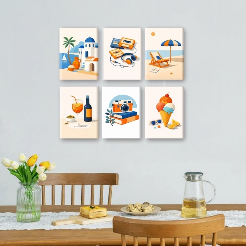 Summery Med Beach Vibes Mini Set
