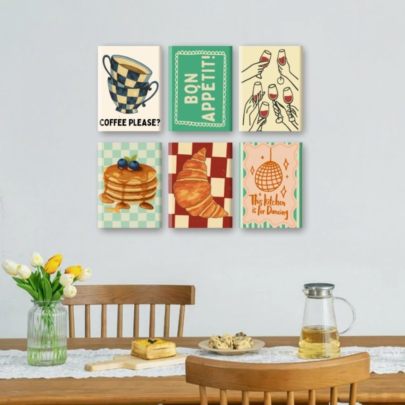 Kitchen Delights | Mini Paintings Set