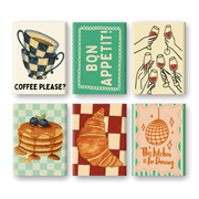 Kitchen Delights | Mini Paintings Set
