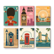 London Landmarks: Mini Painting Collection