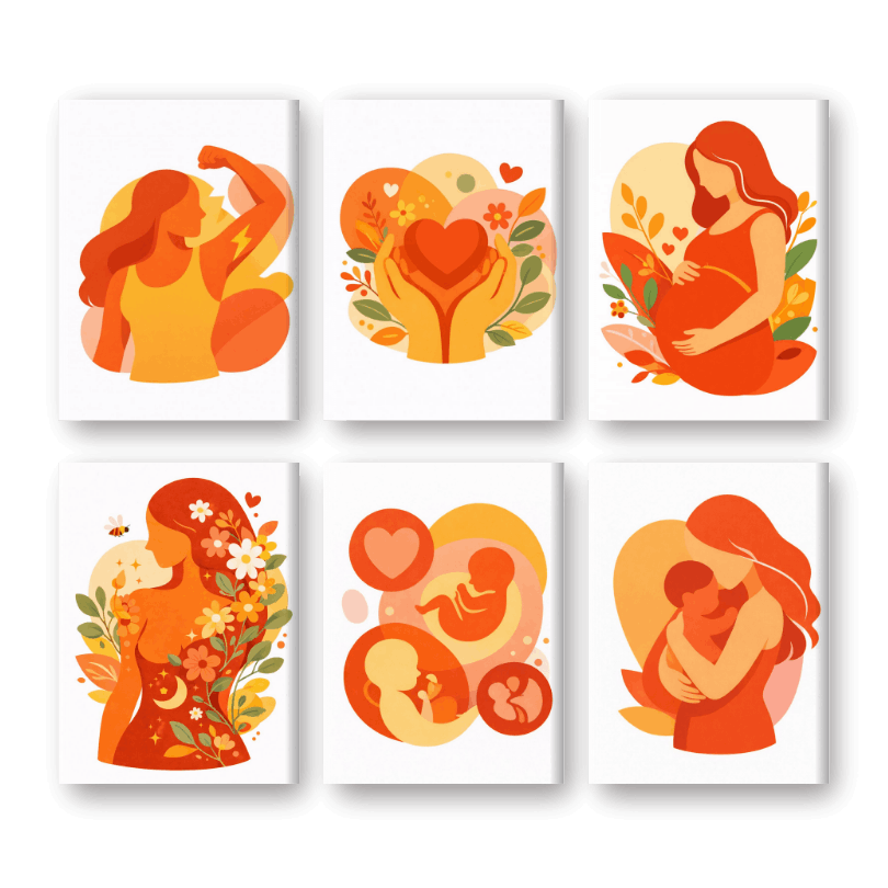 Motherhood & Blossoms Mini Set