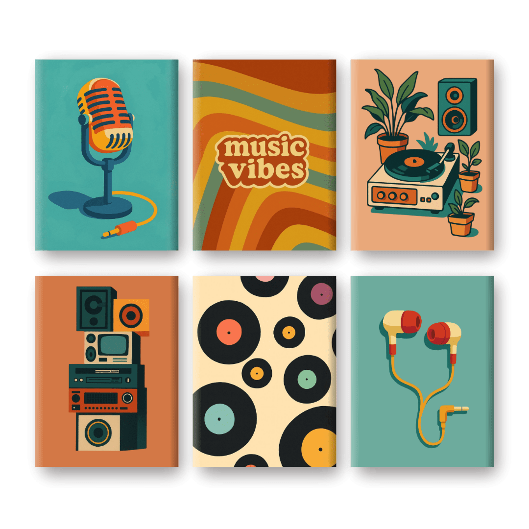 Groovy Music Vibes Mini Set
