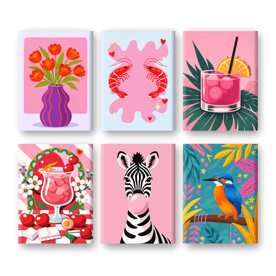 Vibrant Pastel Art Set