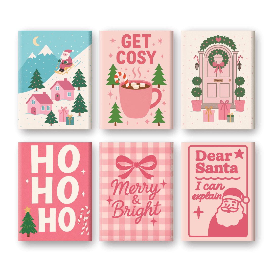 Pink Christmas Joy Mini Set