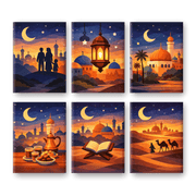 Ramadan Nightscapes Mini Art Set