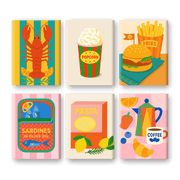 Retro Foodie Mini Collection