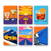 Road Trip & Sunset Mini Set