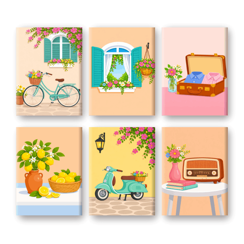 6 Mini Italian Sunshine