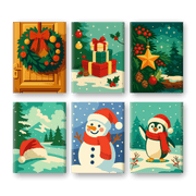 Cozy Christmas Mini Masterpieces