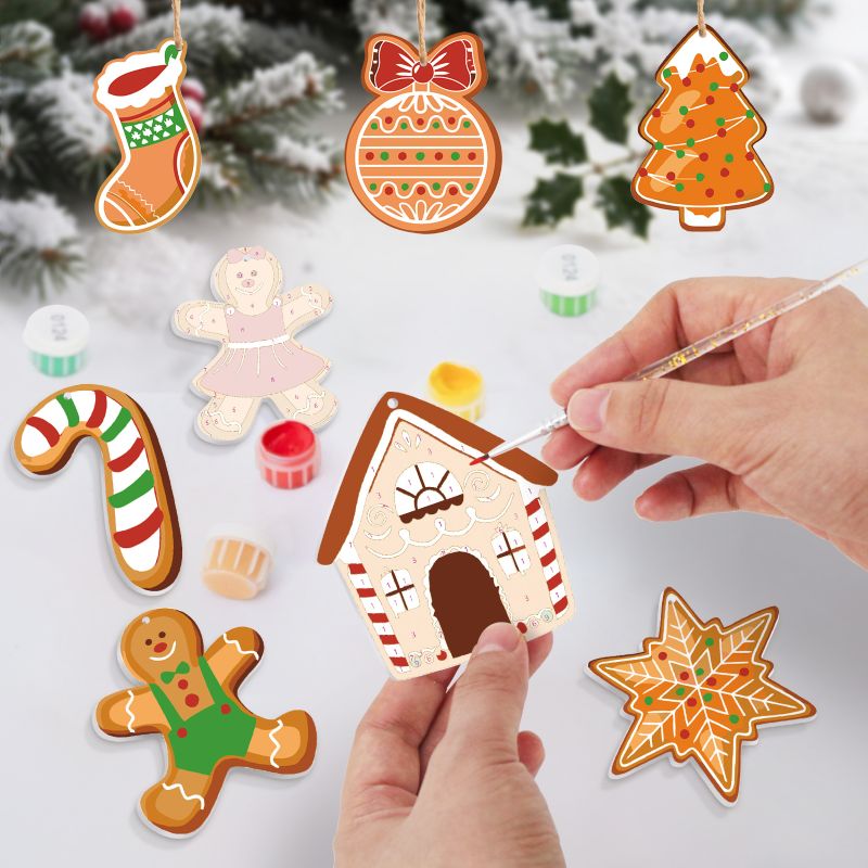 Sweet Gingerbread Ornaments | Christmas Set