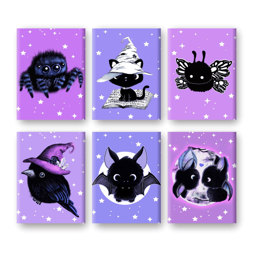 Gothic Charm Mini Art Collection