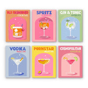 Bright Cocktail Party Set